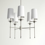Lampadario Vintage Industriale in Ottone Armiriel