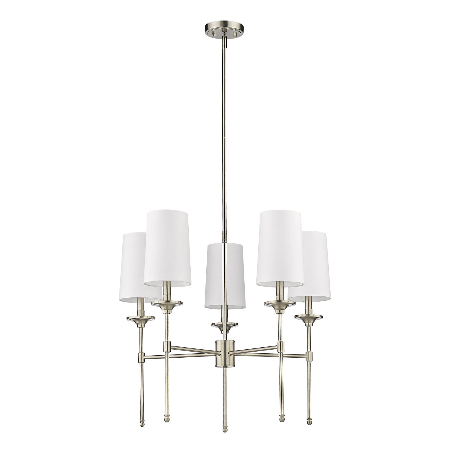 Lampadario Vintage Industriale in Ottone Armiriel