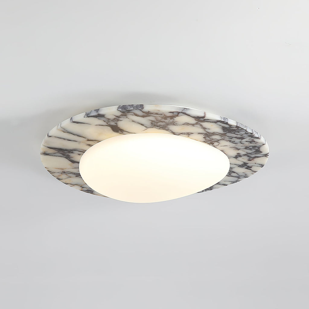 Lampada da soffitto Emma in marmo