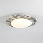 Lampada da soffitto Emma in marmo