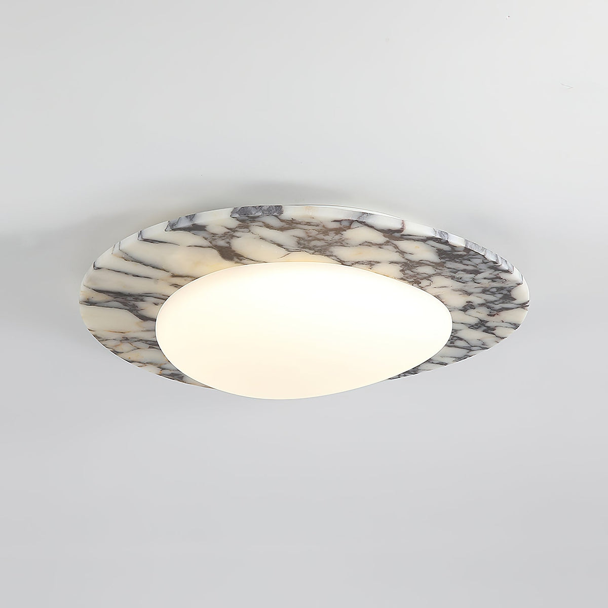 Lampada da soffitto Emma in marmo