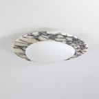 Lampada da soffitto Emma in marmo