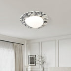 Lampada da soffitto Emma in marmo