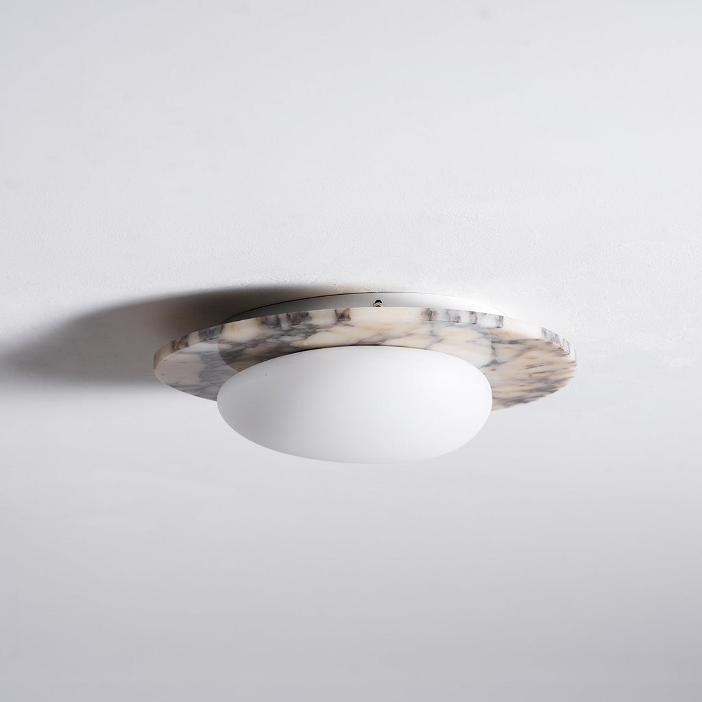 Lampada da soffitto Emma in marmo