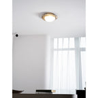 Lampada da soffitto Emma in marmo