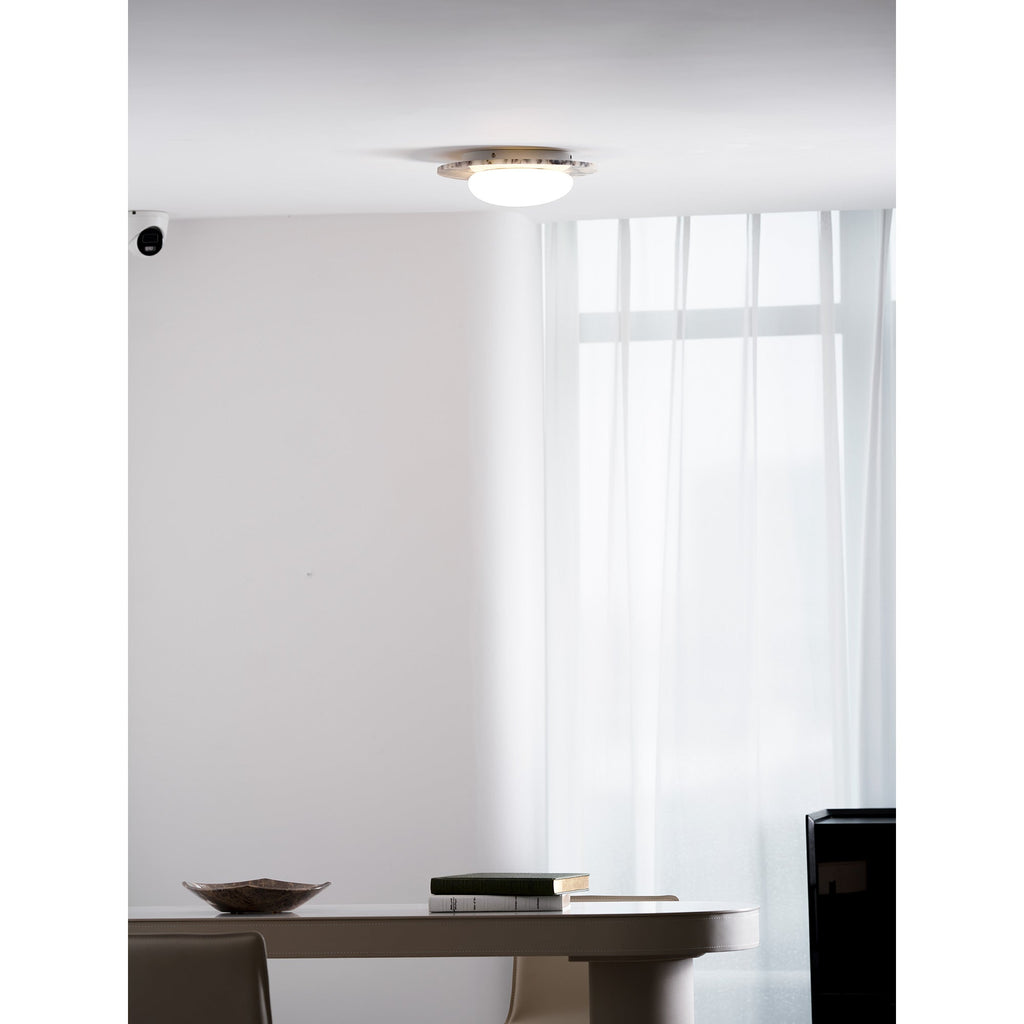 Lampada da soffitto Emma in marmo