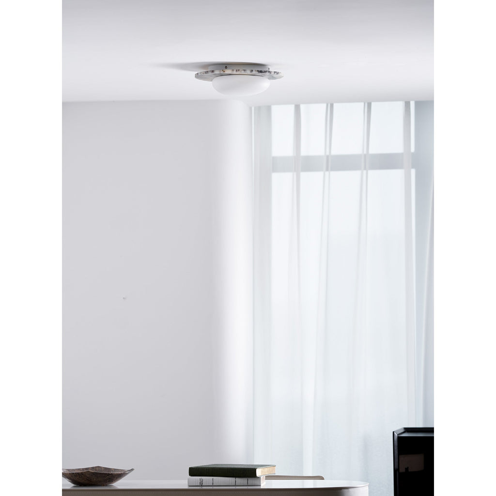 Lampada da soffitto Emma in marmo