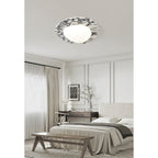 Lampada da soffitto Emma in marmo