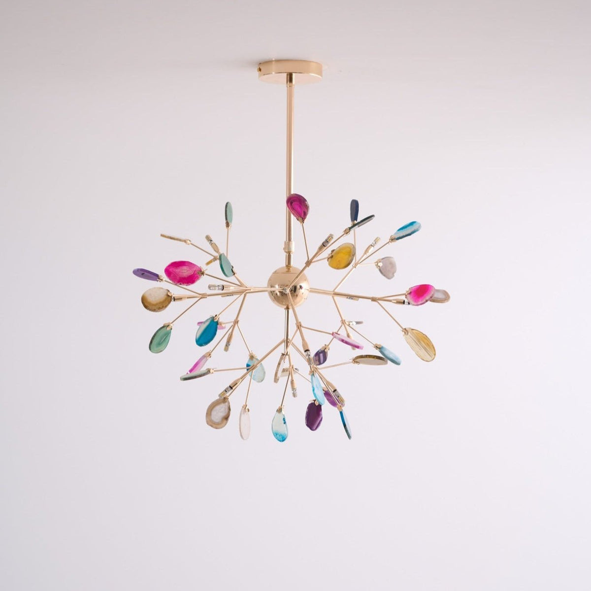 Lampadario in Agata Flake