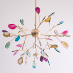 Lampadario in Agata Flake