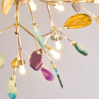 Lampadario in Agata Flake