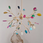Lampadario in Agata Flake