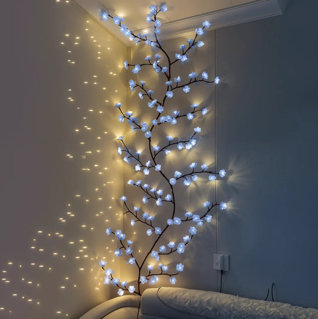 Lampada da Parete LED Fiore di Ciliegio