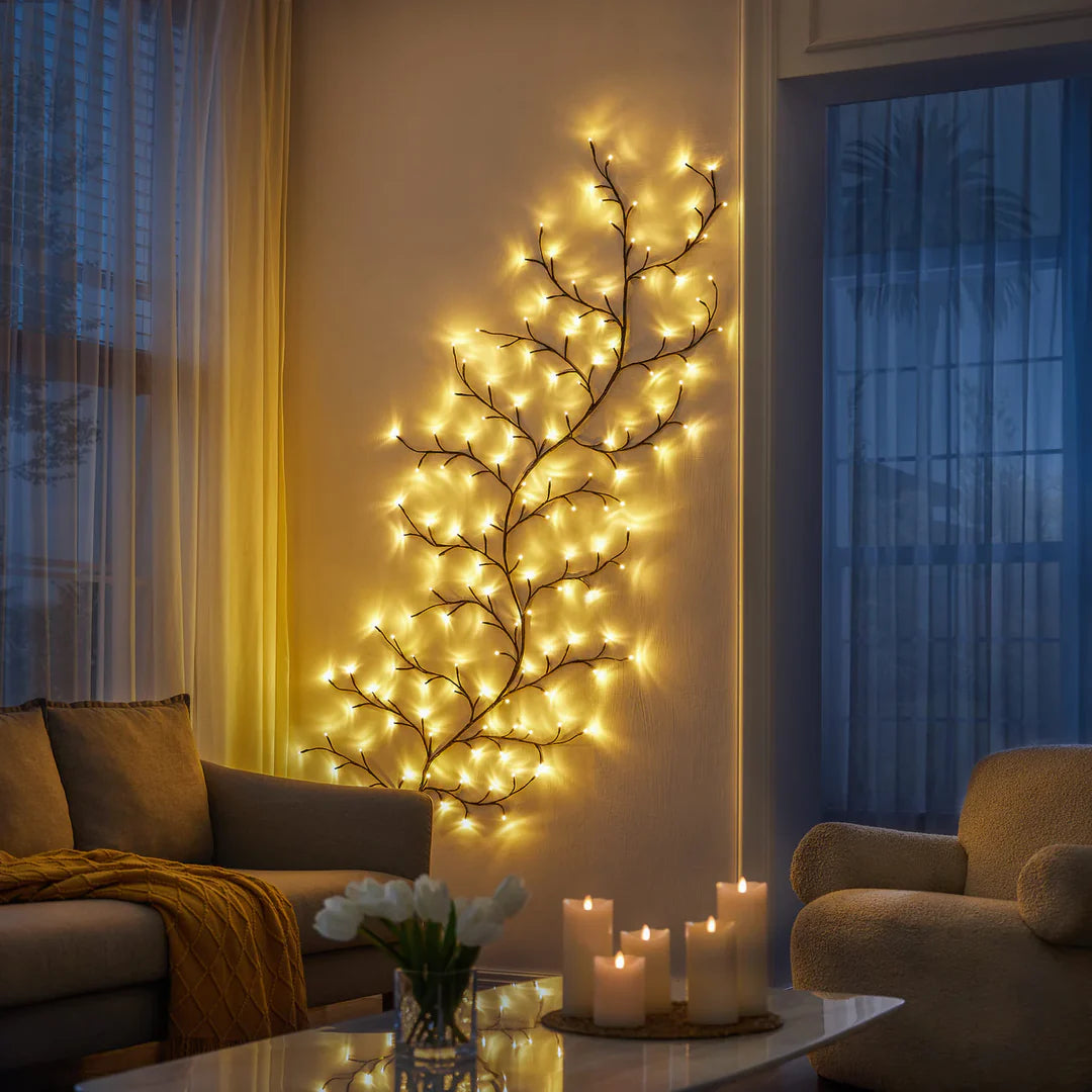 Lampada da Parete LED Fiore di Ciliegio
