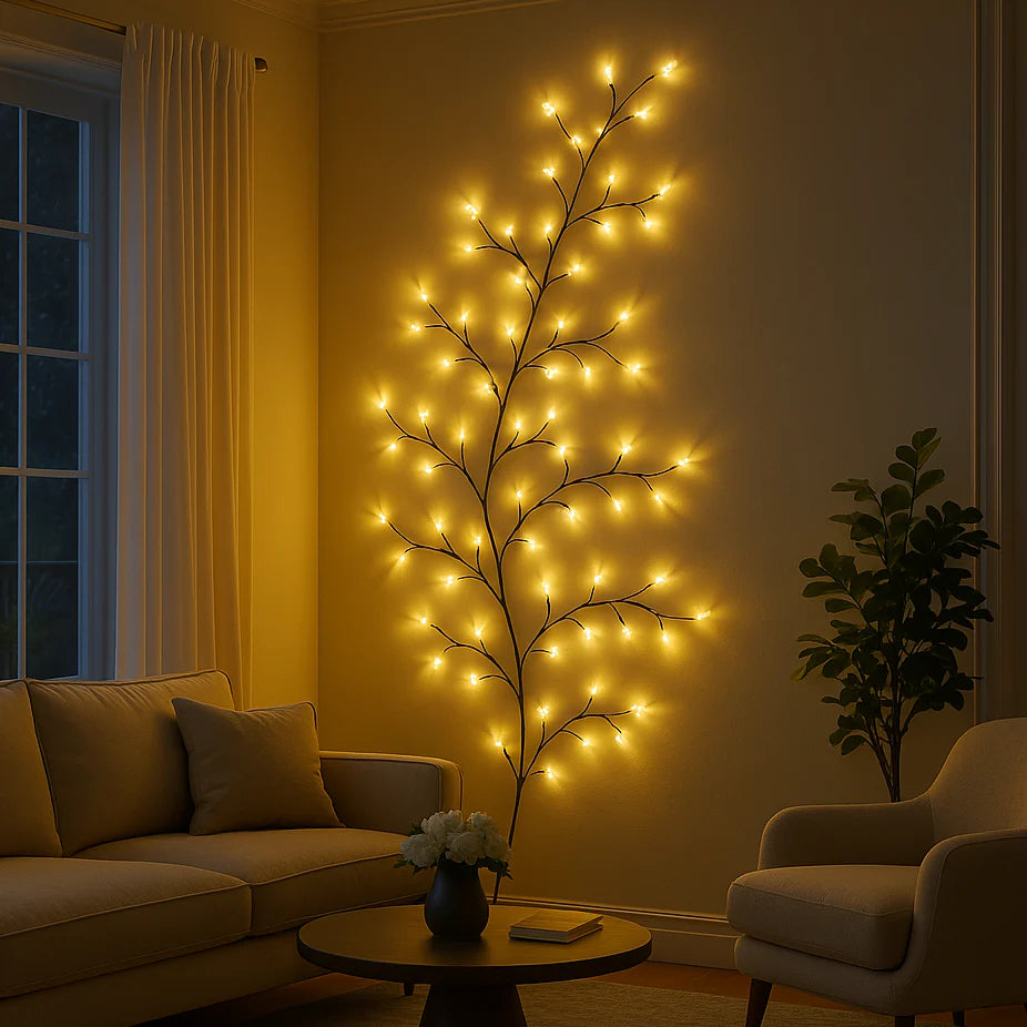 Lampada da Parete LED Fiore di Ciliegio