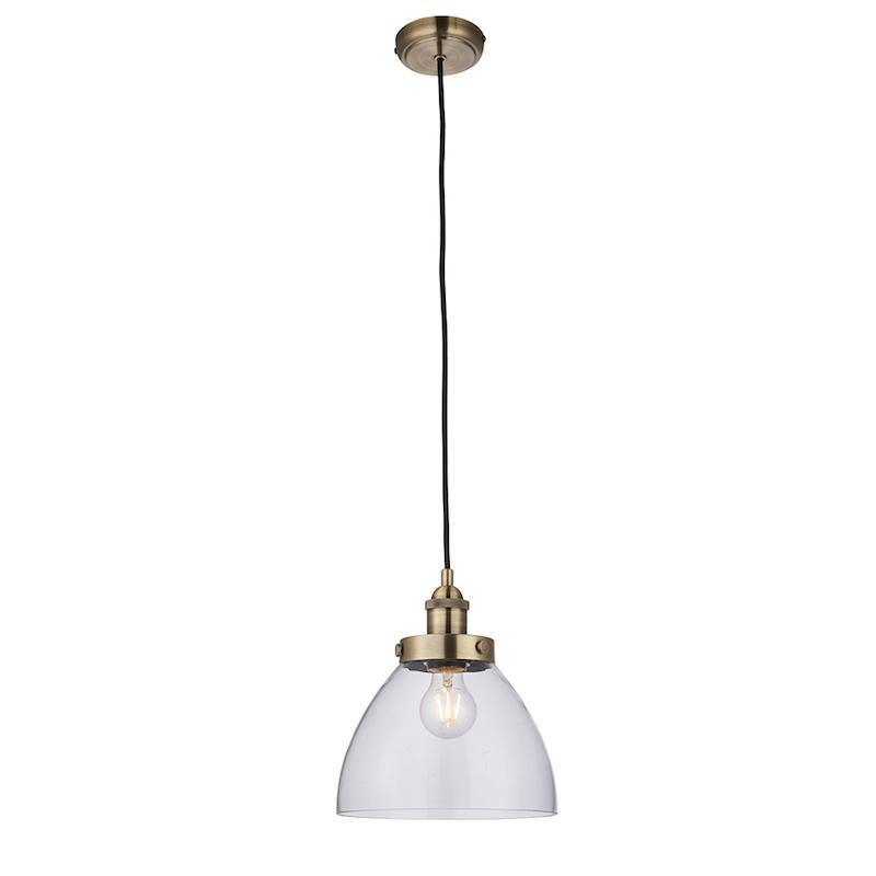 Lampadario in Ottone Hansen