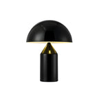 Lampada da tavolo Estylo – Metallo & Vetro – Bianco – Ø 30 cm – Design Moderno per Illuminazione Elegante