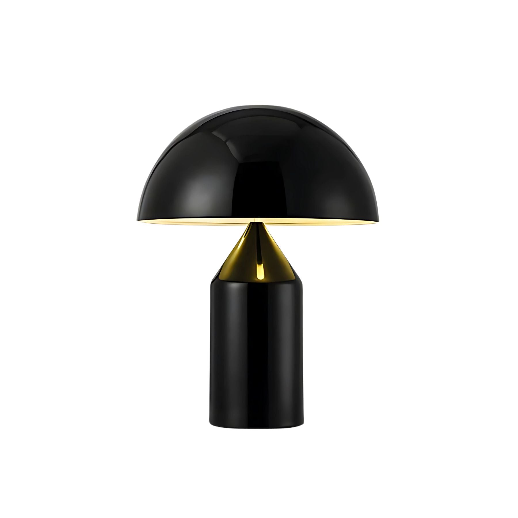 Lampada da tavolo Estylo – Metallo & Vetro – Bianco – Ø 30 cm – Design Moderno per Illuminazione Elegante