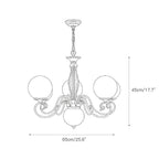 Lampadario in Vetro Evelyn