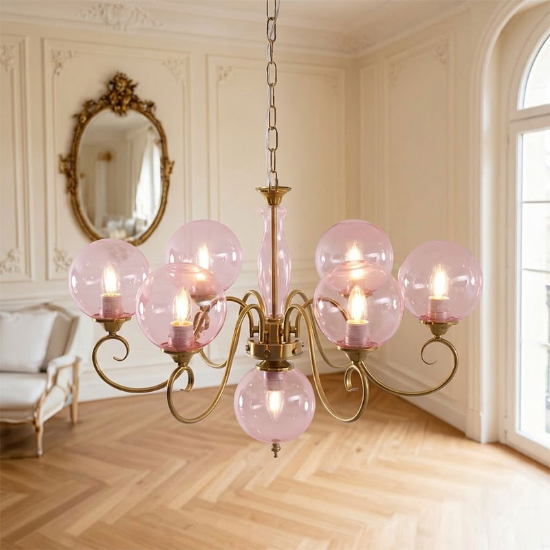 Lampadario in Vetro Evelyn