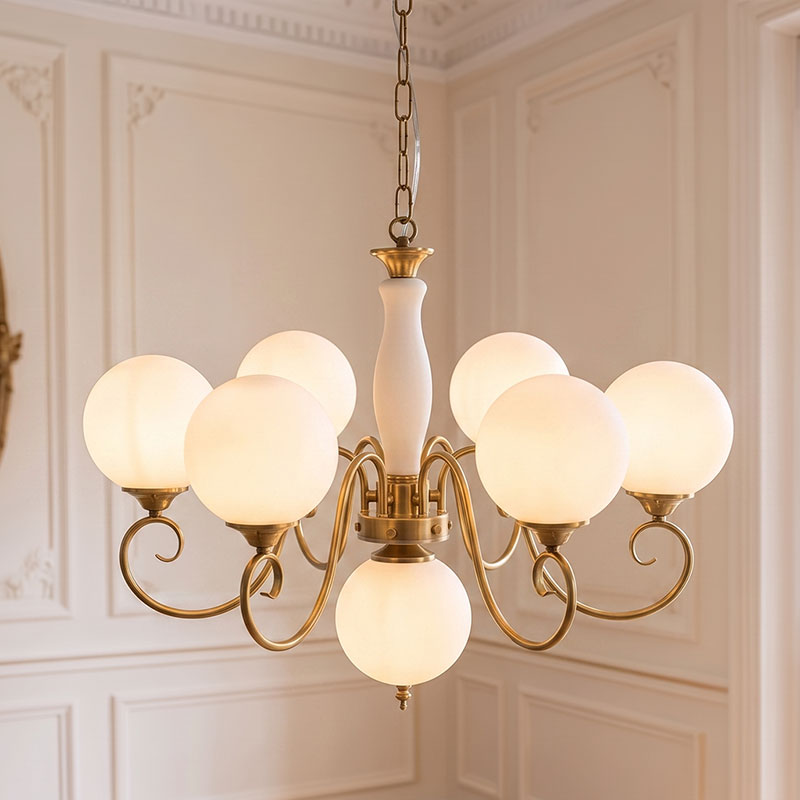 Lampadario in Vetro Evelyn