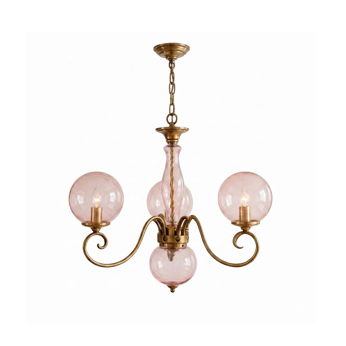 Lampadario in Vetro Evelyn