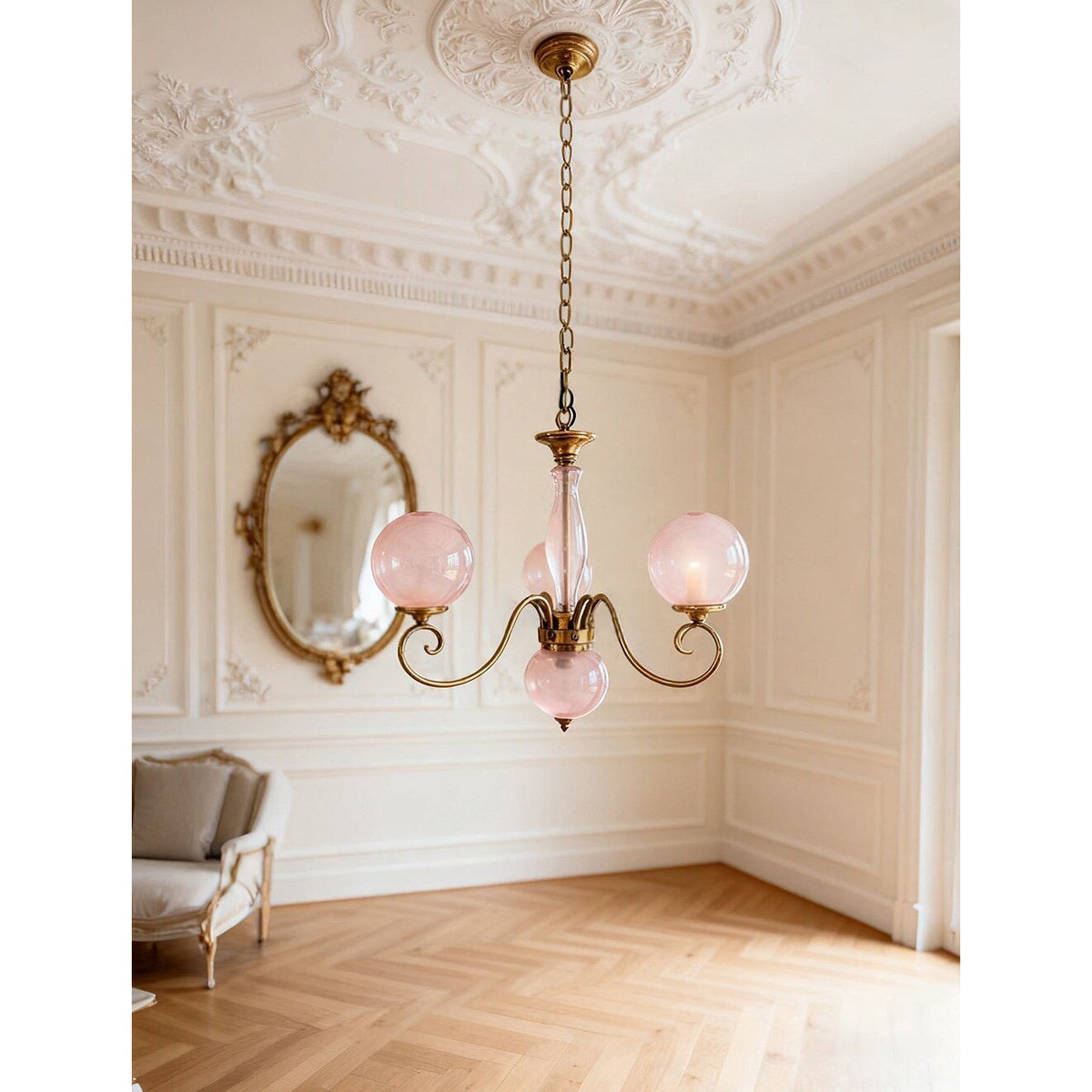 Lampadario in Vetro Evelyn