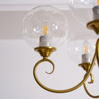 Lampadario in Vetro Evelyn