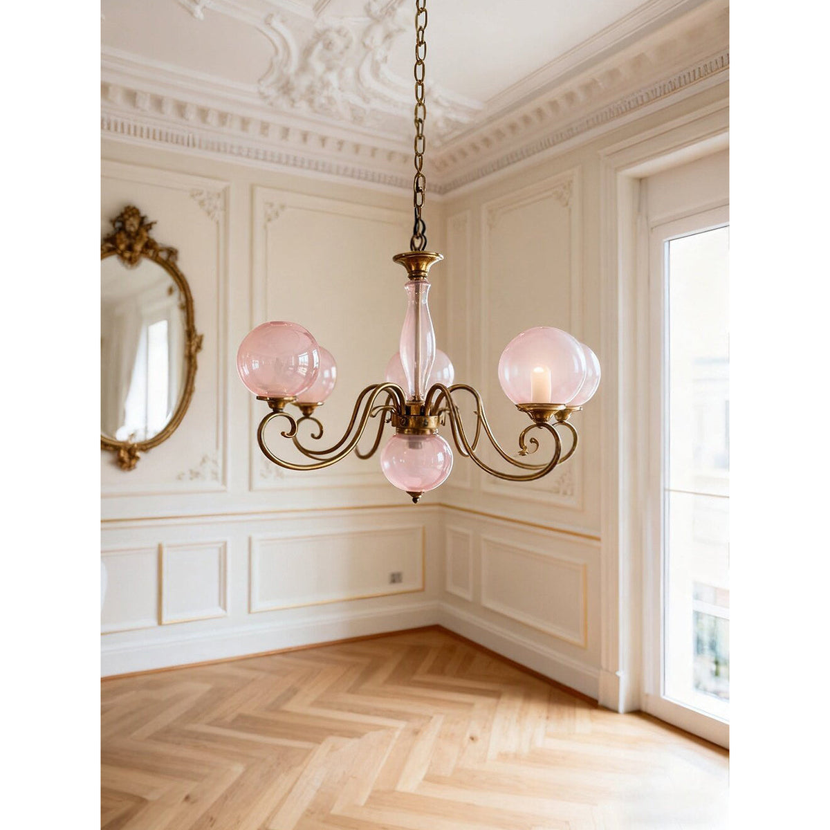 Lampadario in Vetro Evelyn