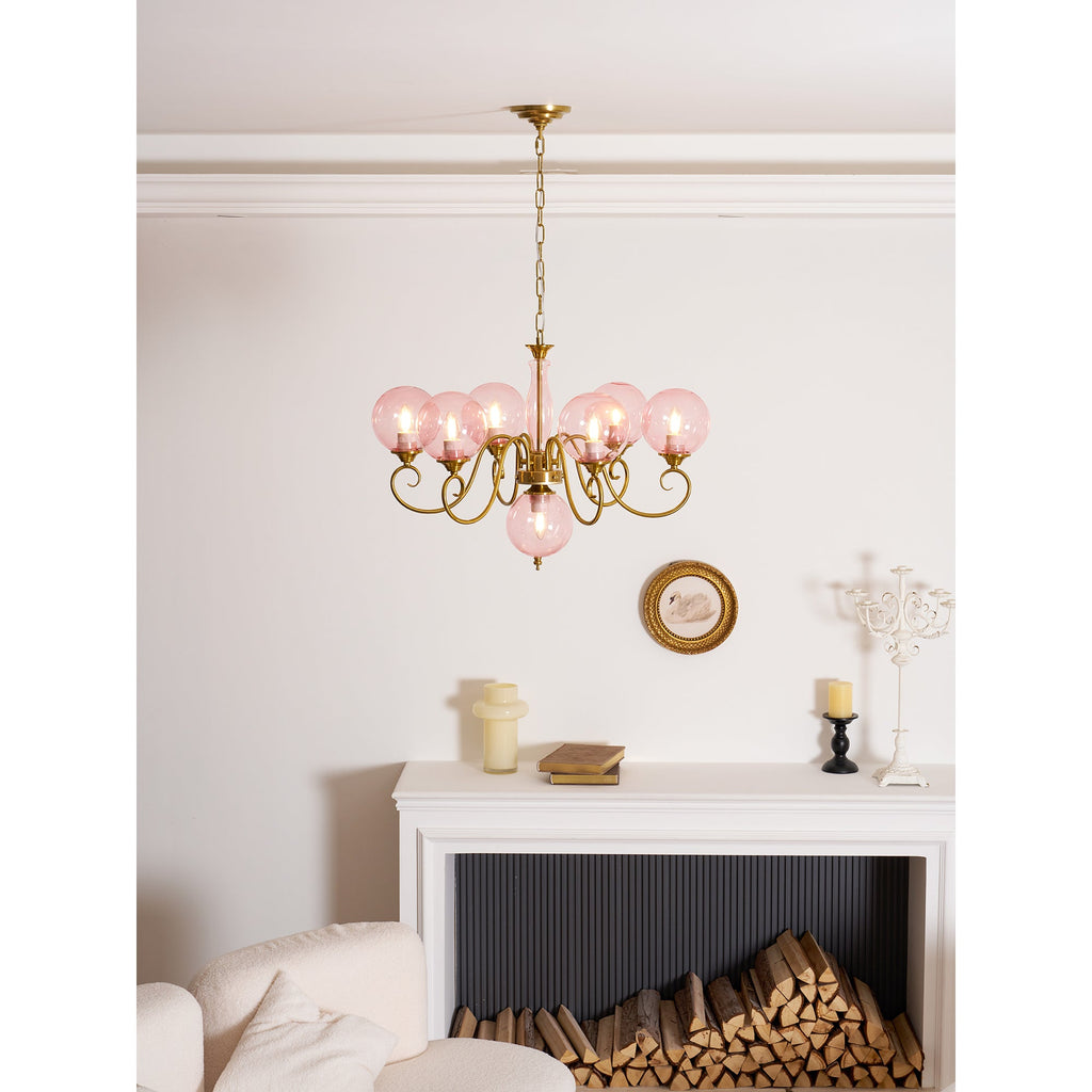 Lampadario in Vetro Evelyn