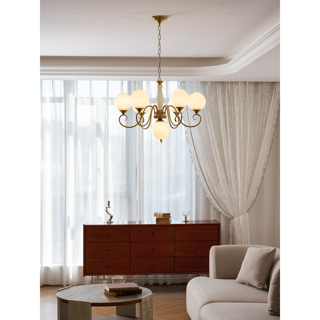 Lampadario in Vetro Evelyn