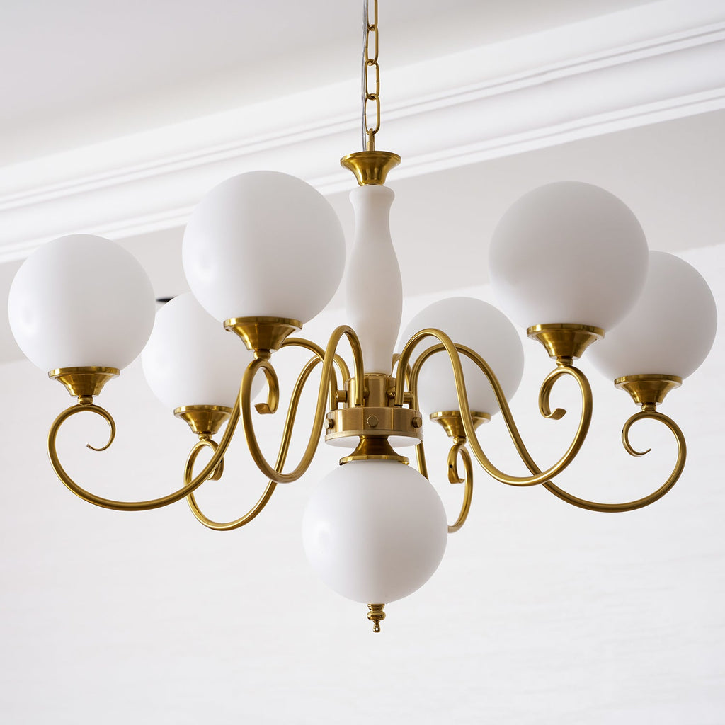 Lampadario in Vetro Evelyn