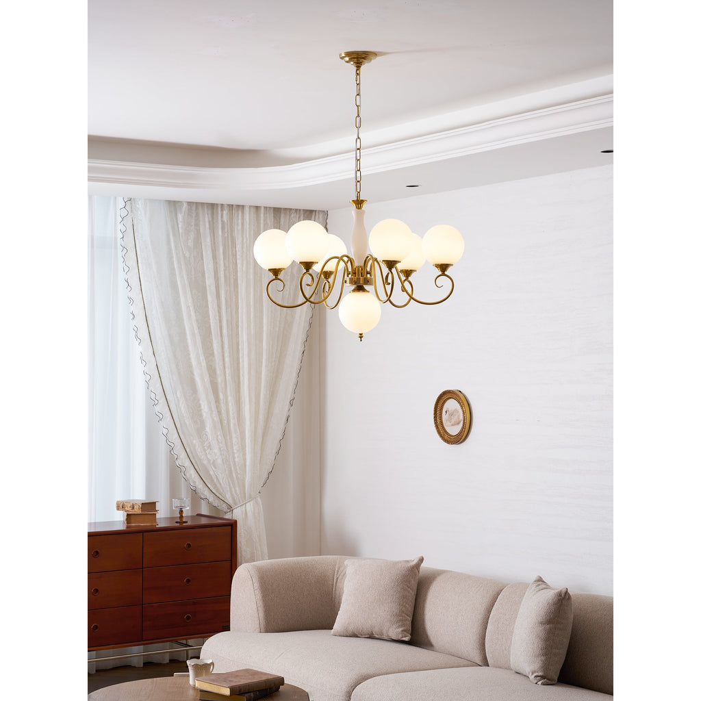 Lampadario in Vetro Evelyn