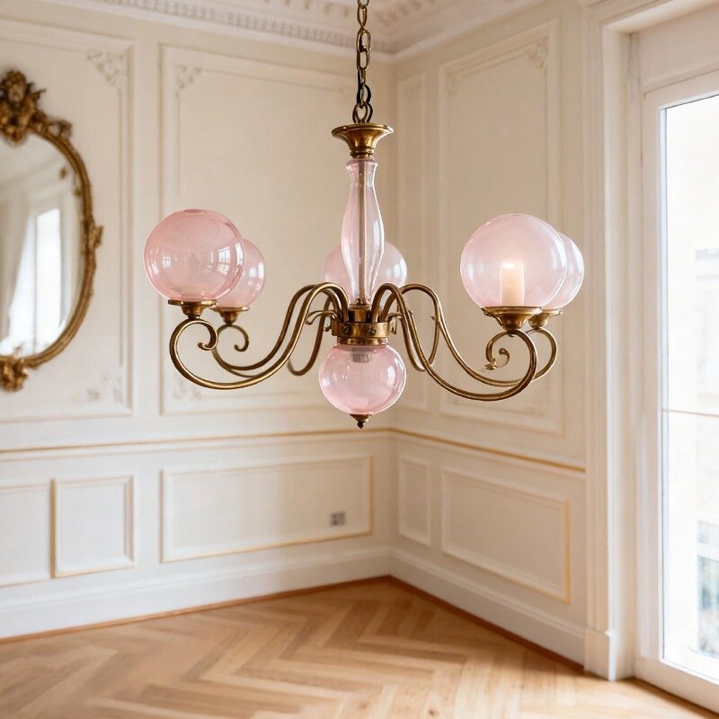 Lampadario in Vetro Evelyn