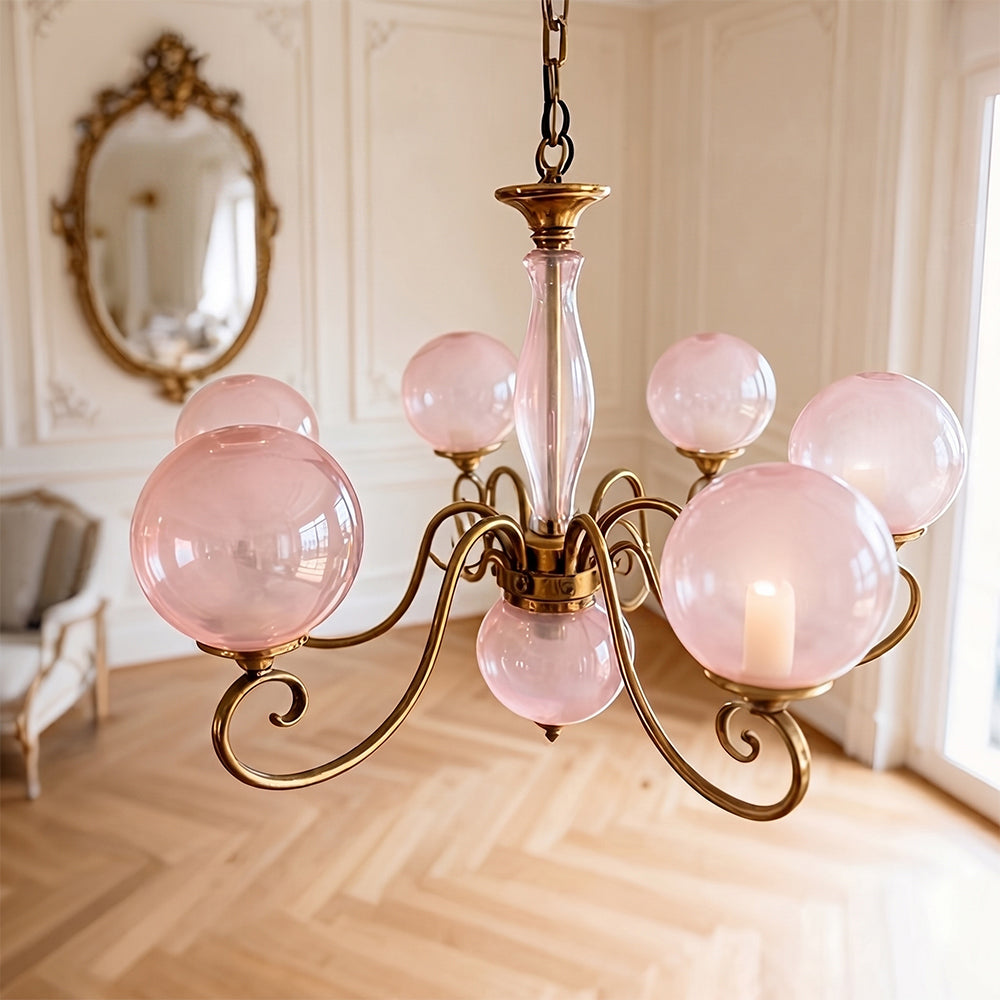Lampadario in Vetro Evelyn