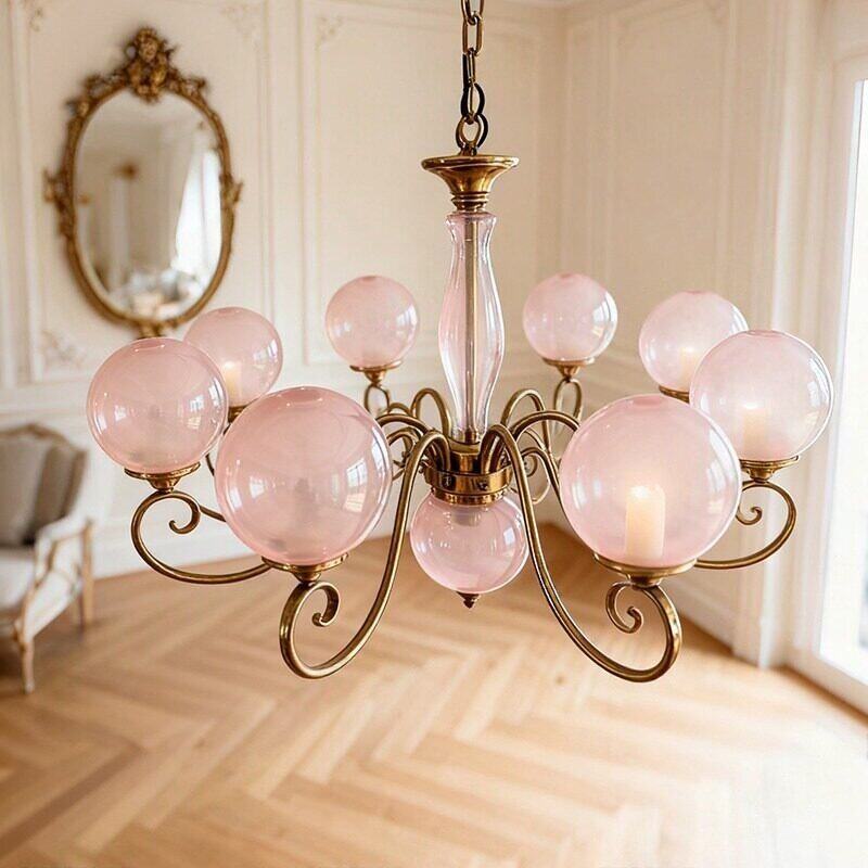 Lampadario in Vetro Evelyn