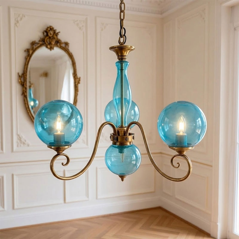 Lampadario in Vetro Evelyn