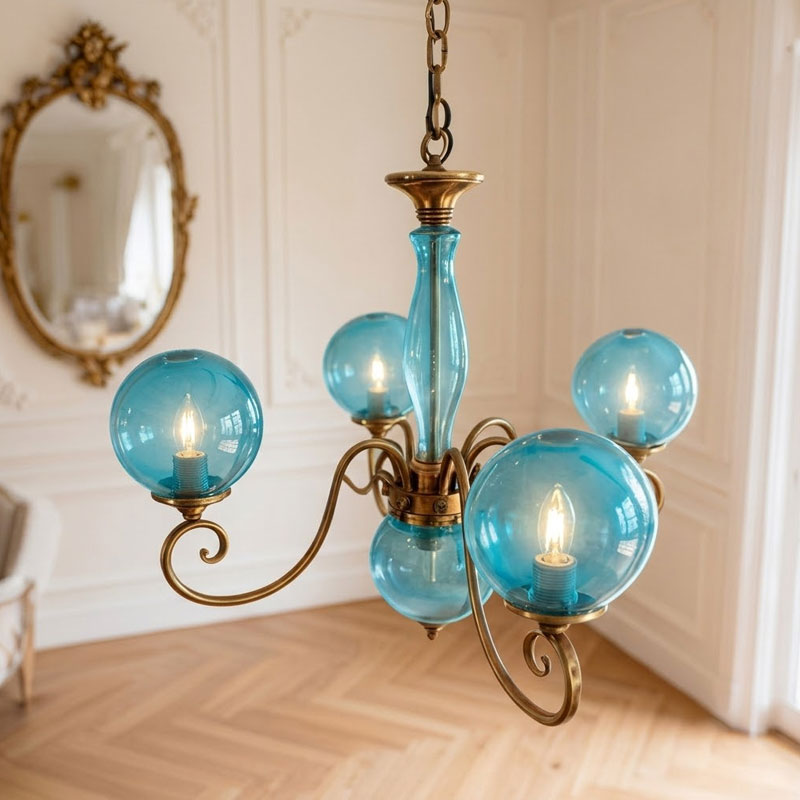 Lampadario in Vetro Evelyn