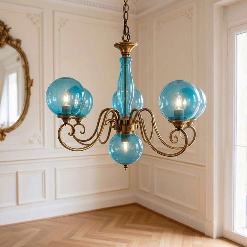 Lampadario in Vetro Evelyn