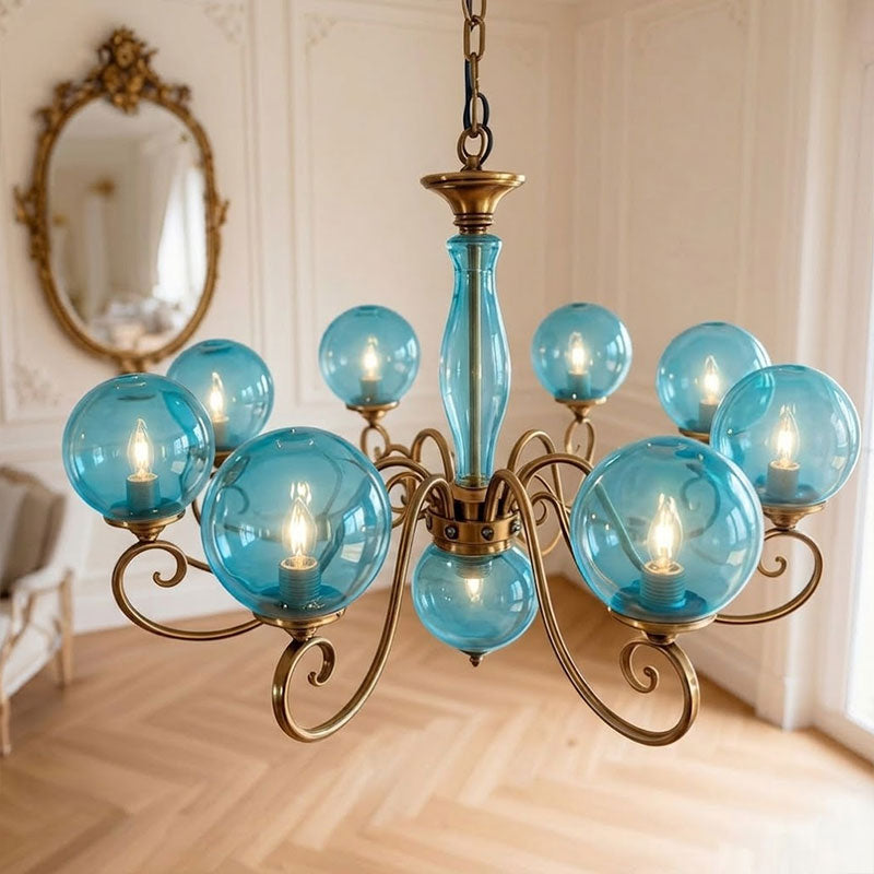 Lampadario in Vetro Evelyn
