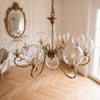 Lampadario in Vetro Evelyn