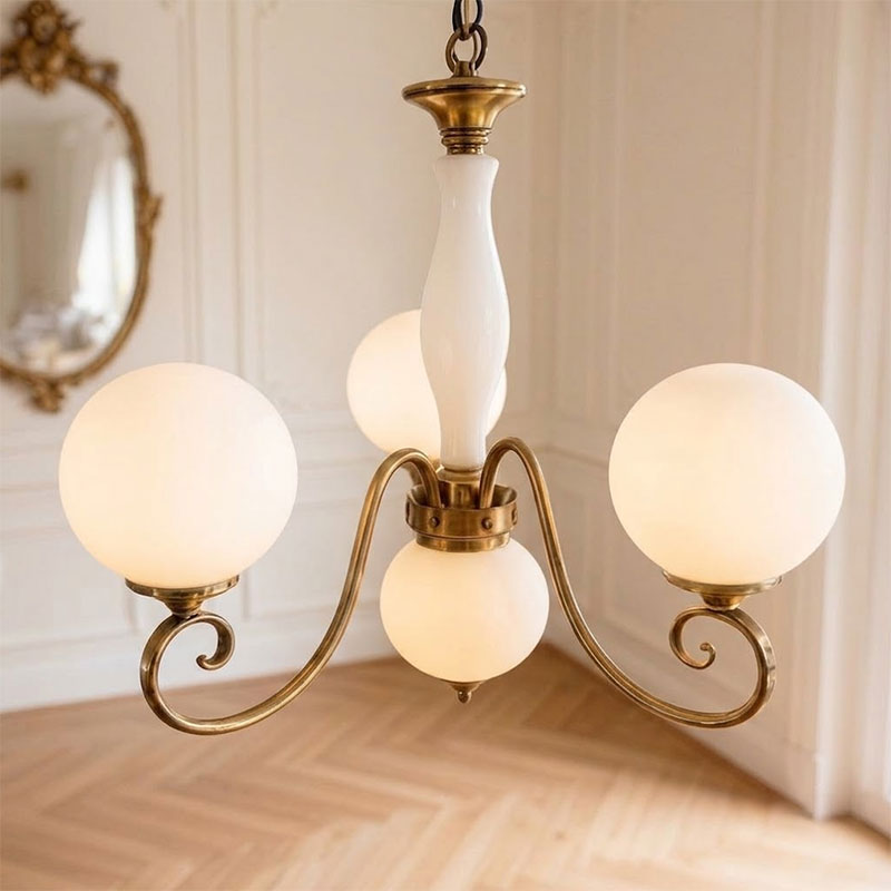 Lampadario in Vetro Evelyn