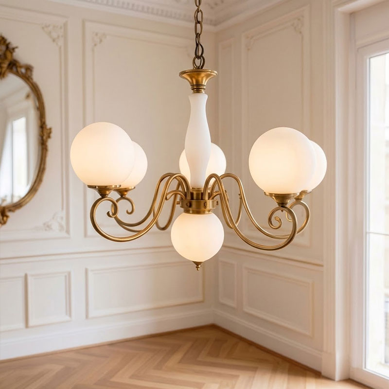 Lampadario in Vetro Evelyn