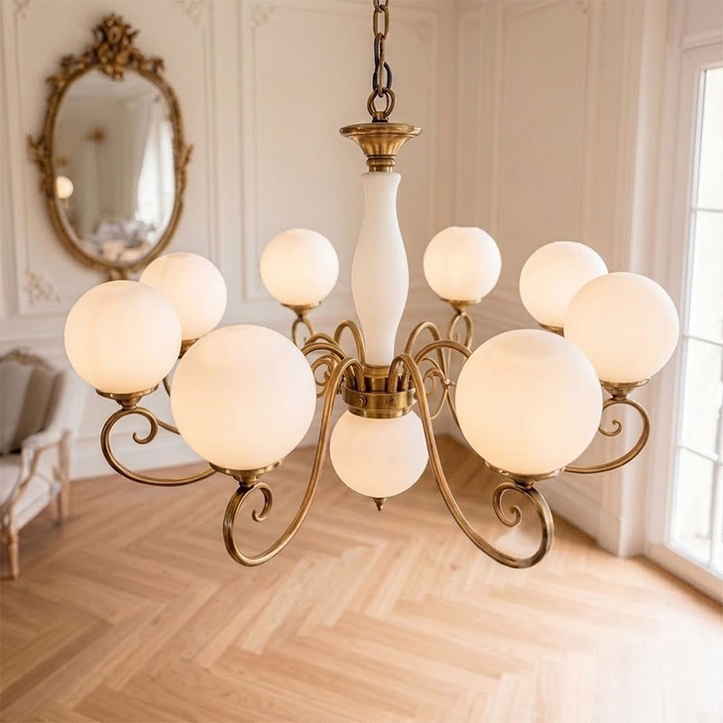 Lampadario in Vetro Evelyn