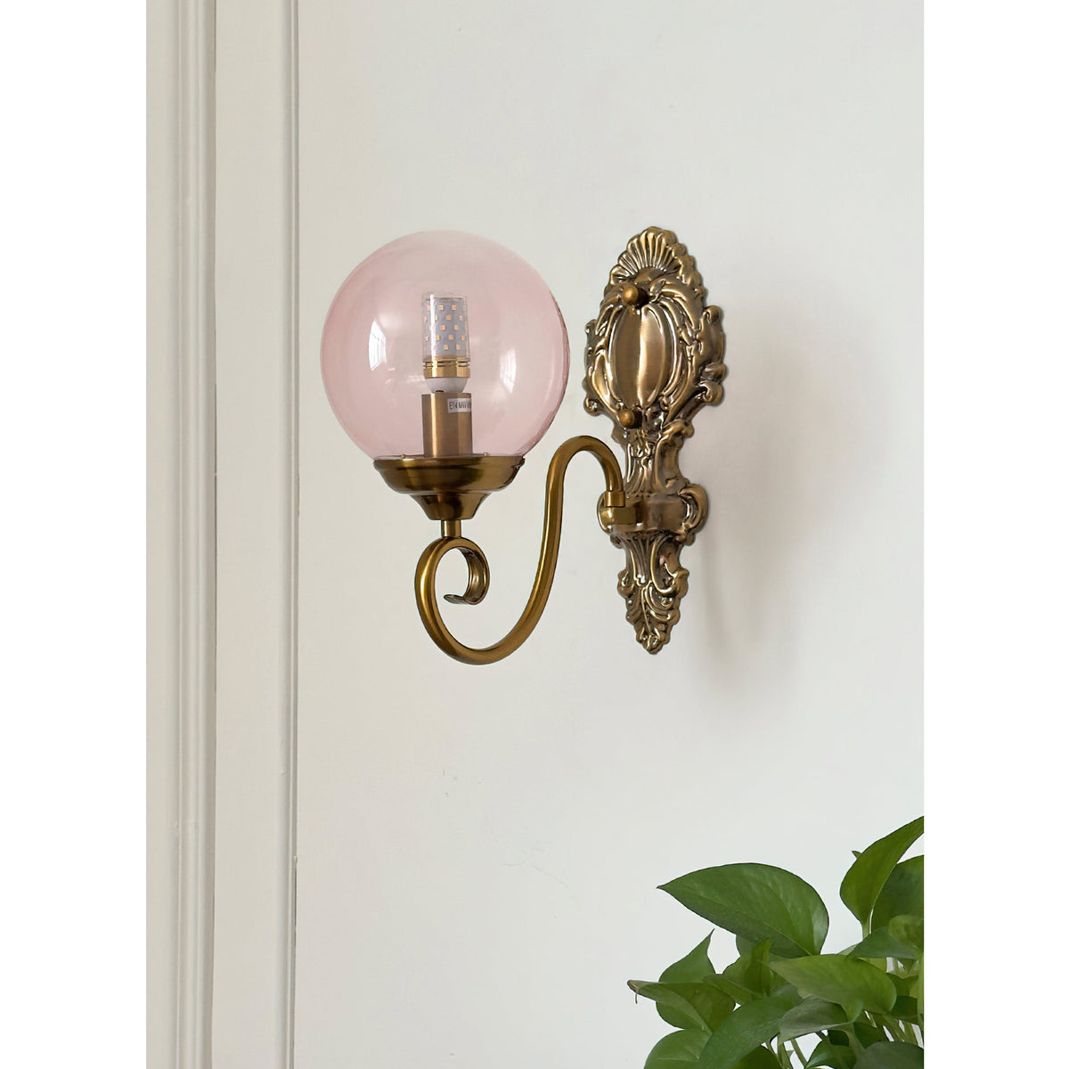 Lampada da Parete in Vetro Evelyn