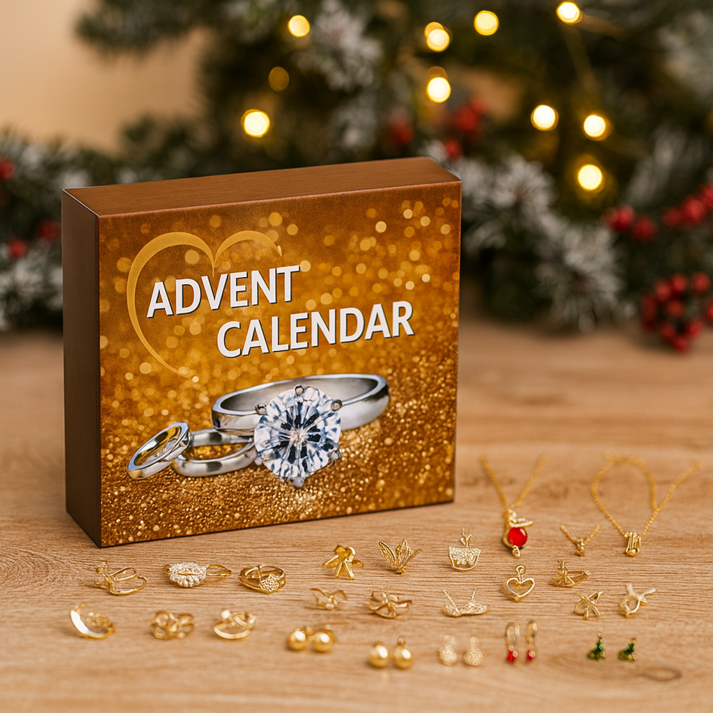 Calendario dell'Avvento Gioielli – 24 Giorni di Gioielli Natalizi e Sorprese