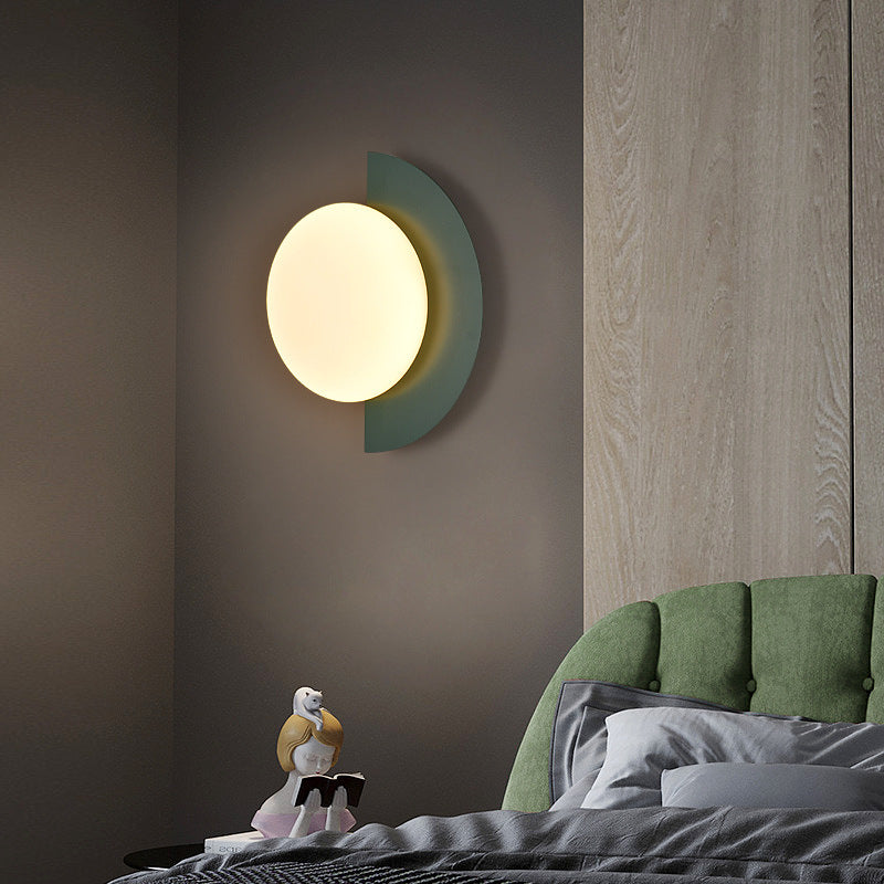 Lampada da Parete Semicircolare Nordica