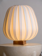 Lampada da Tavolo Minimalista in Tessuto