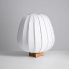 Lampada da Tavolo Minimalista in Tessuto