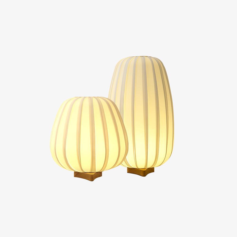 Lampada da Tavolo Minimalista in Tessuto